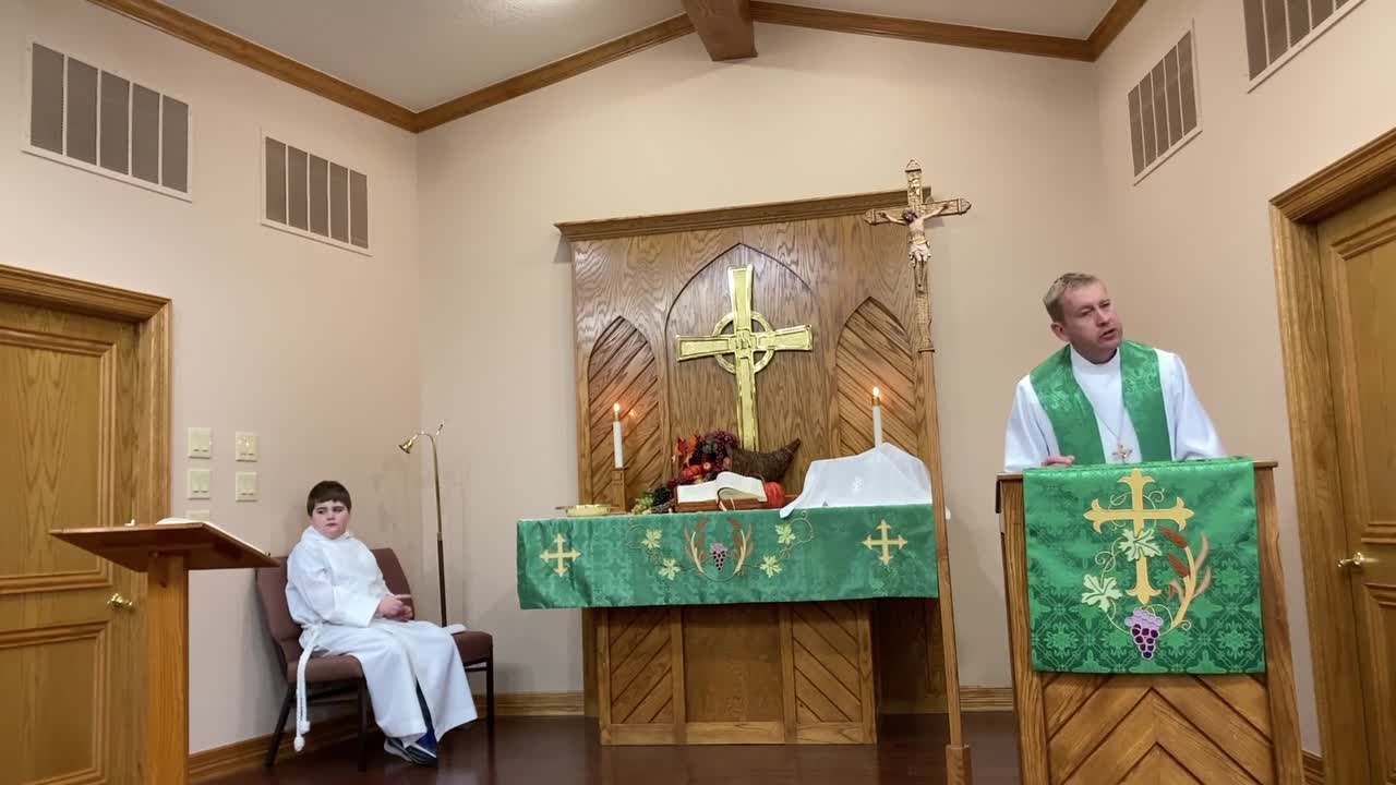 Last Sunday of the Church Year - November 21, 2021
