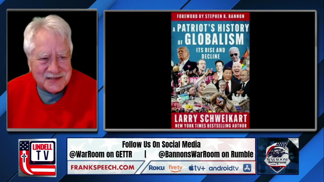 Larry Schweikart Debuts His New Book: A Patriot’s History Of Globalism