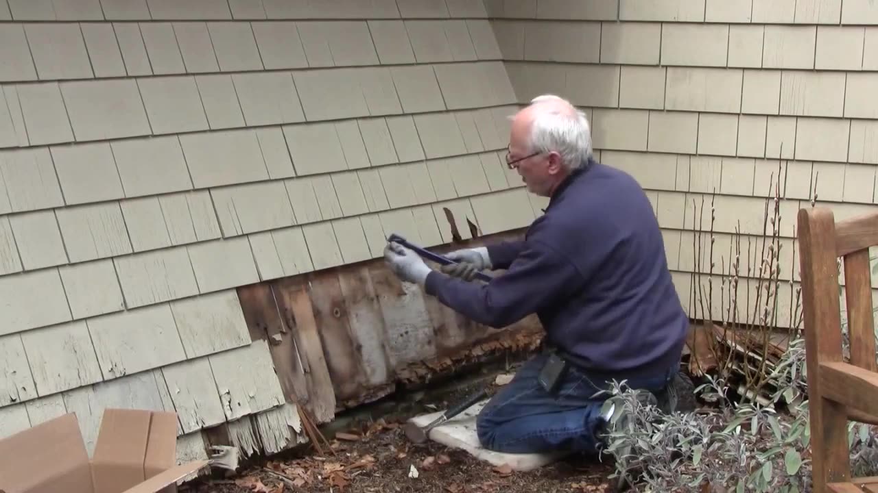 #480 - 20200314 - Repairing cedar shingle siding