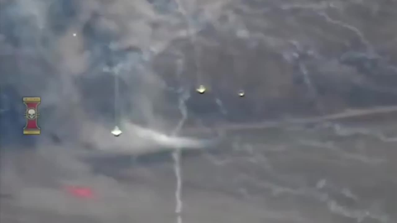 Epic footage of the destruction of the Russian 2S3 Akatsiya self-propelled guns in the