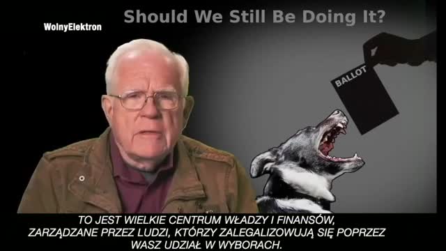 Za granicą też wiedzą że poprzez wybory nic już lepiej nie zrobimy - obecne wybory dla frajerów