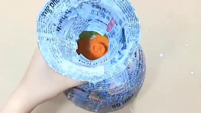Make a vase for your family. It's really beautiful to put