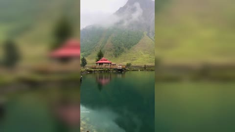 Domail lake in Astore valley