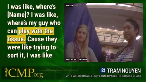 Alarming Undercover Footage Shows Planned Parenthood Acknowledgi