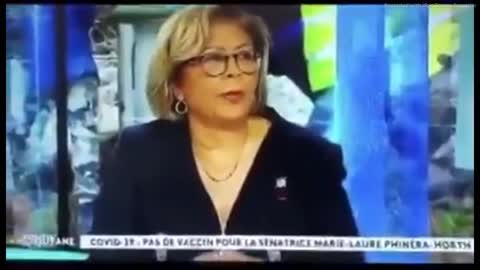 24-05-2021 La sénatrice En Marche Phinera-Horth, annonce qu’elle refuse de faire le vaccin