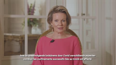 Queen Mathilde Of The Belgians Sent Out a Video Message For The UN