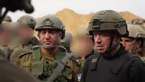 Israeli Defence Minister Yoav Gallant visited Gaza.