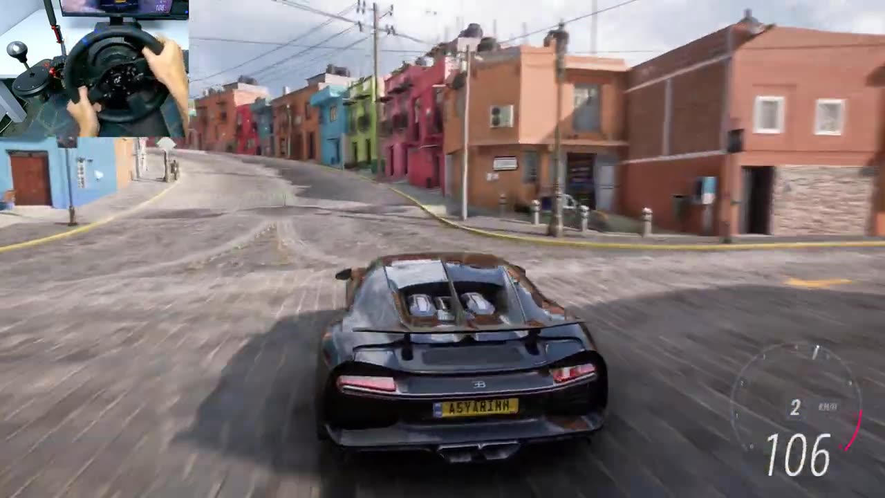1400HP Bugatti Chiron - Forza Horizon 5 | Thrustmaster T300RS Gameplay