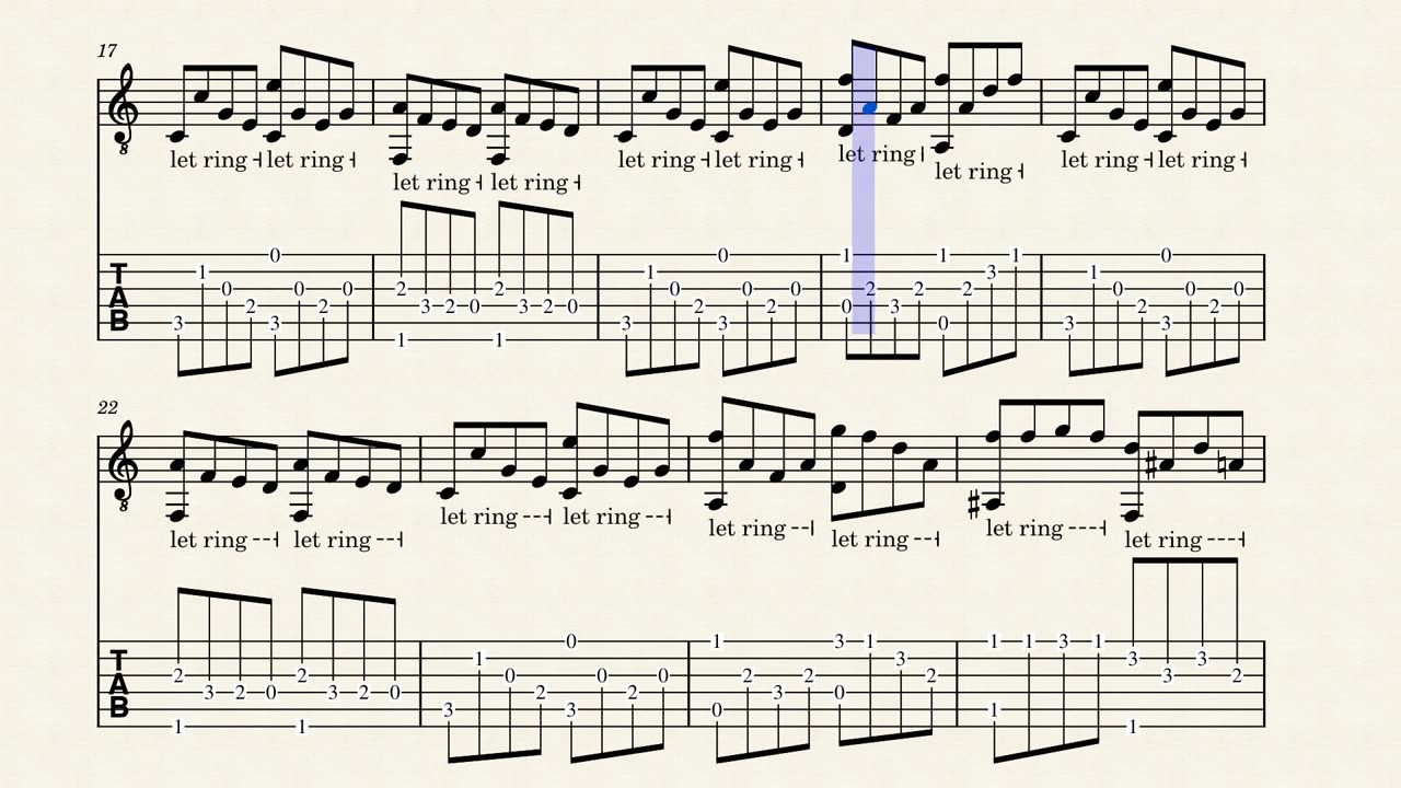 Piece for Solo Guitar