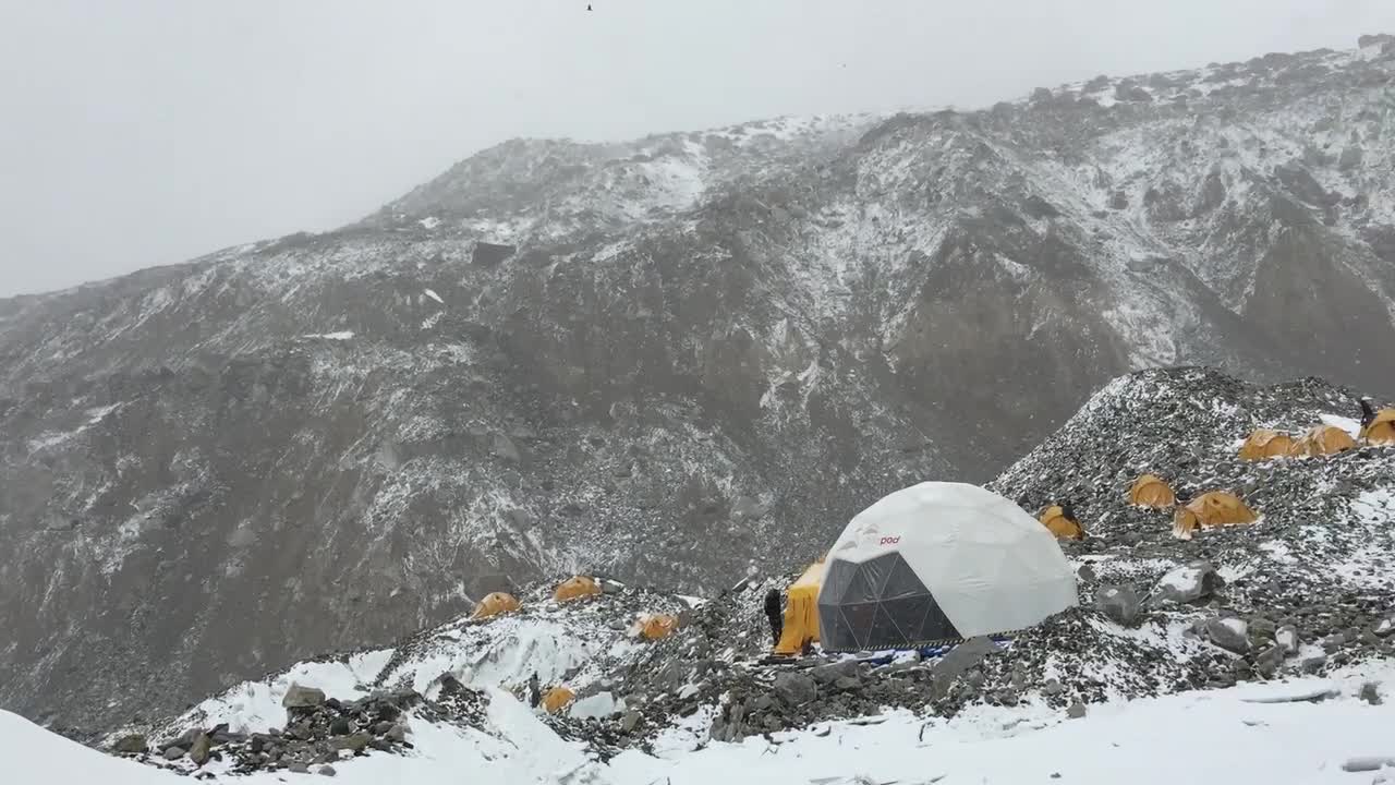 ADDITIONAL ANGLE OF EVEREST AVALANCHE | Chimu @ Everest