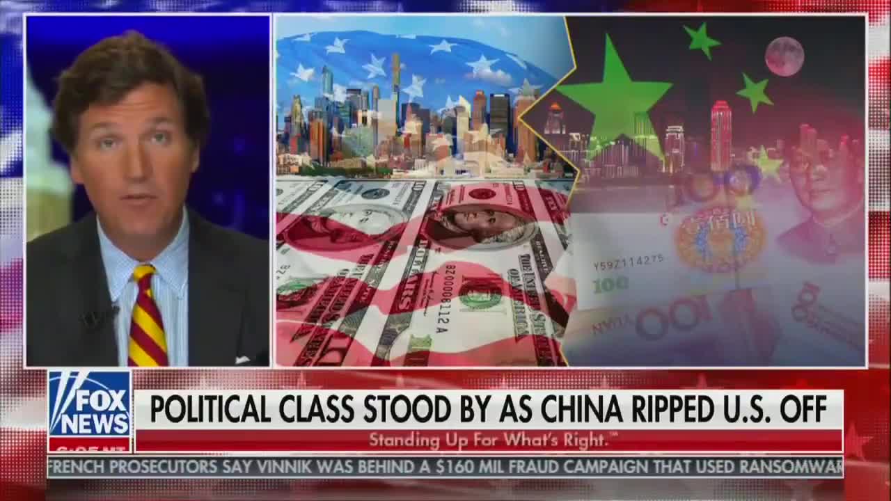Tucker reports on Beijing economics professor deleted video.