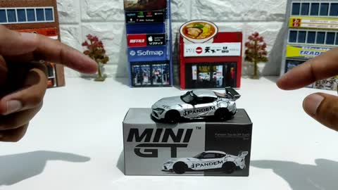 Toyota GR Supra with Pandem Body Kit Japanese Sport Car