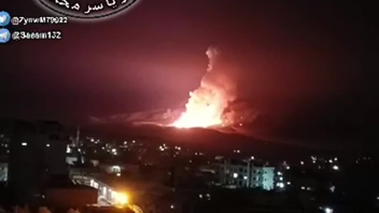 🇸🇾🔥😳 Latakia, IDF air strikes on warships in the port