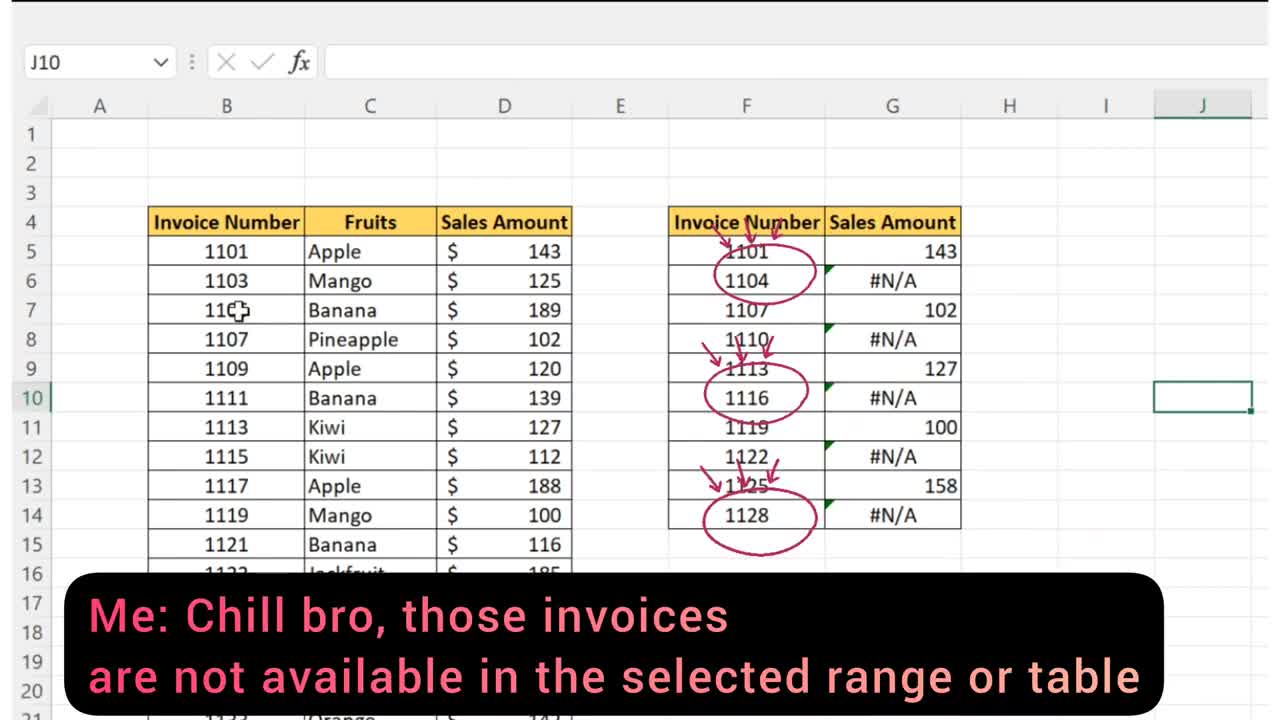 IFERROR function in excel - Excel in a minute – Basics of Excel for Beginners | Easy Tips & Trick