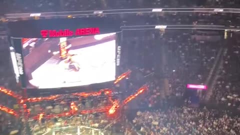 A “Fuck Joe Biden” chant started in the Co-main event of #UFC296