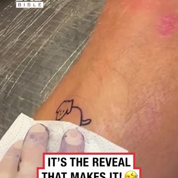 Funny Tattoo Reveal