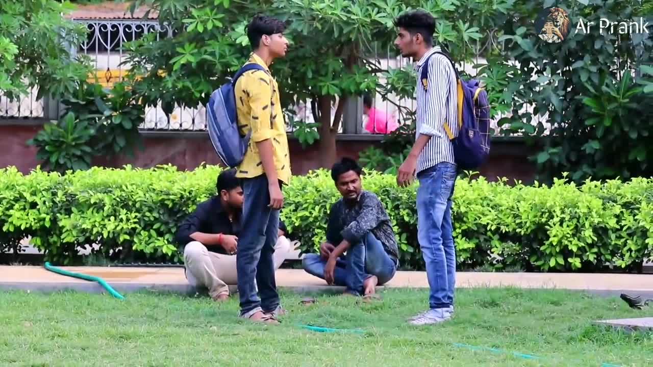 Fake Gun Prank in Public:In India..