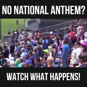 What? No Anthem??????