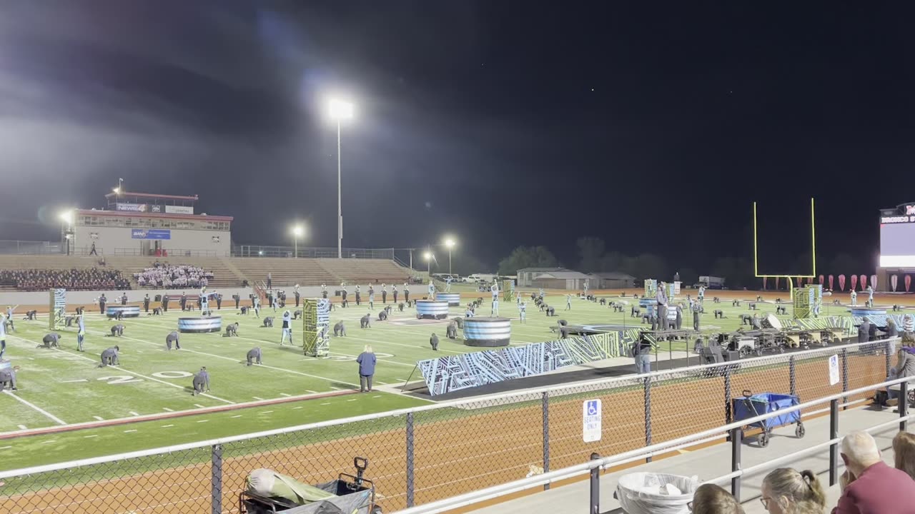 Deer Creek Antler Pride Marching Band Finals in Mustang