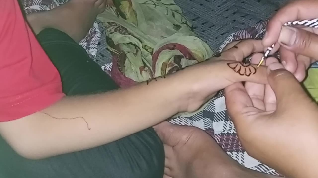 Eid Night 🌃🌉 Henna ( مہندی ) In My Village part2