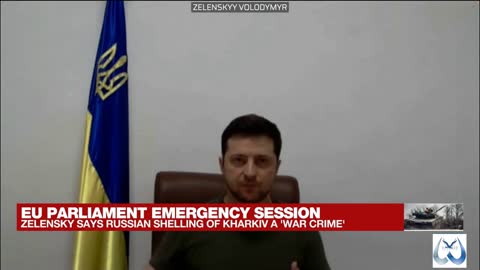 Ukraine's Zelensky addresses European Parliament
