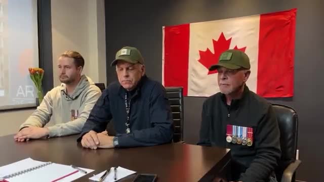 Former Canadian military & police call on veterans & retired police to come to Ottawa and support the truckers