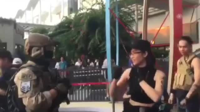 Dont bring your fists to a gun fight