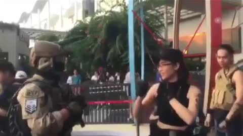 Dont bring your fists to a gun fight