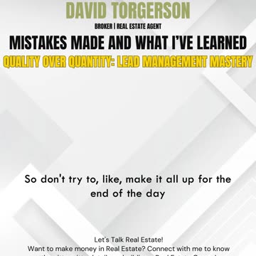 Quality Over Quantity: Lead Management Mastery