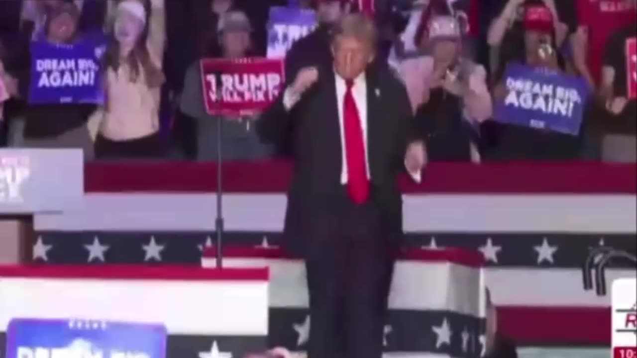 Trump hit that beat hard… lol