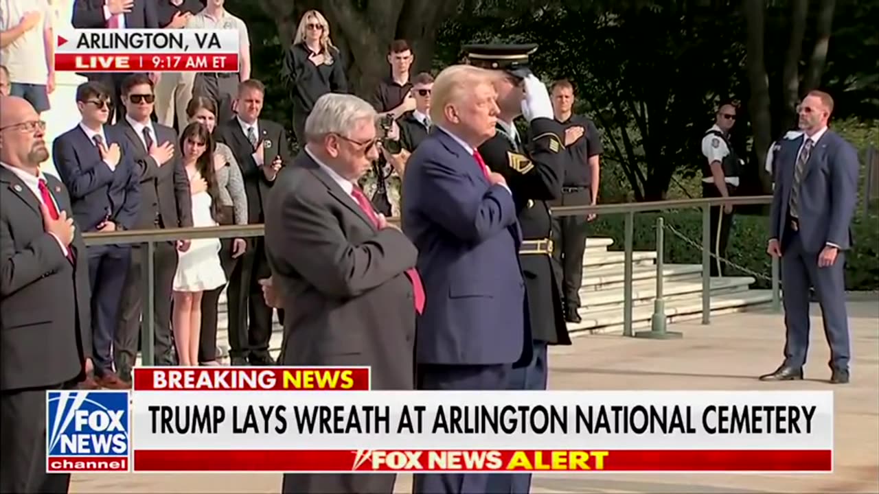 Trump Lays Wreath for 13 Soldiers Killed in Afghanistan; Biden No-Show