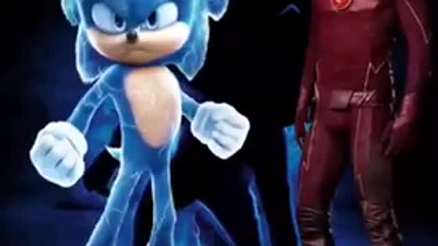 Sonic vs speedsters #speed #sonic #shorts