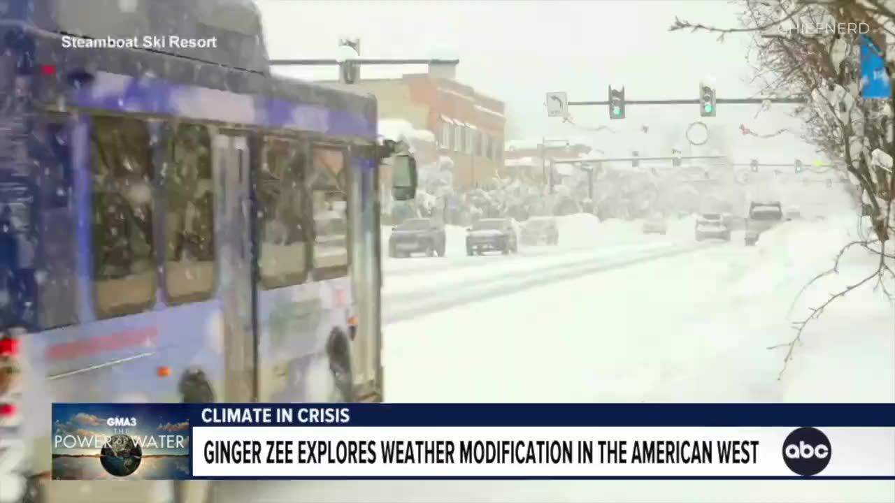 ABC News explains how Cloud Seeding is being used to modify Weather the weather across the U.S.