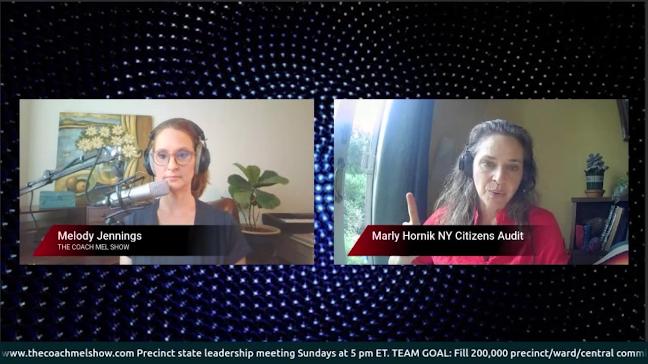 NY Citizens Audit Director Marly Hornik on The Coach Mel Show 6-27-23