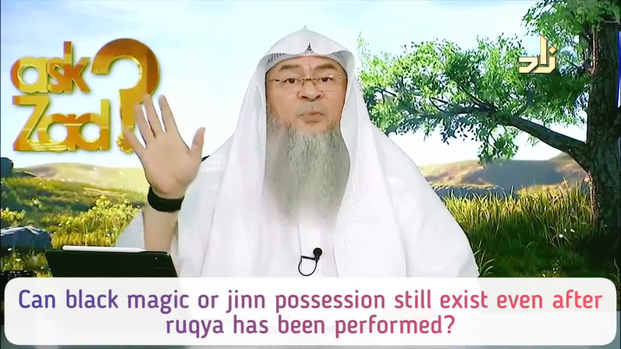 Black Magic, Jinn Possession exist even after doing ruqya? Can we go 2 Sorcerer to put counter spell