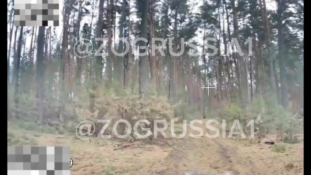 Russian fiber-optic drone flying between trees resulted in the destruction of Ukrainian vehicles