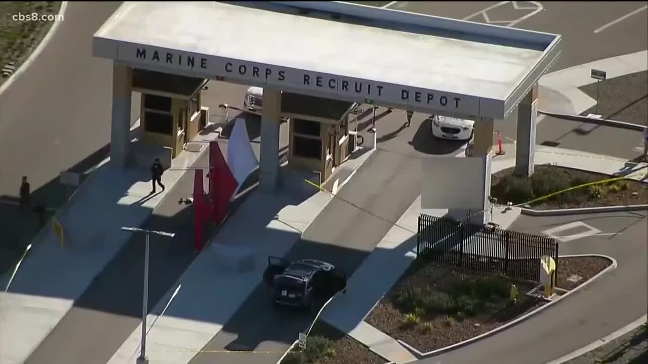 Armed Suspect Shot & Killed By Marine Guard In San Diego