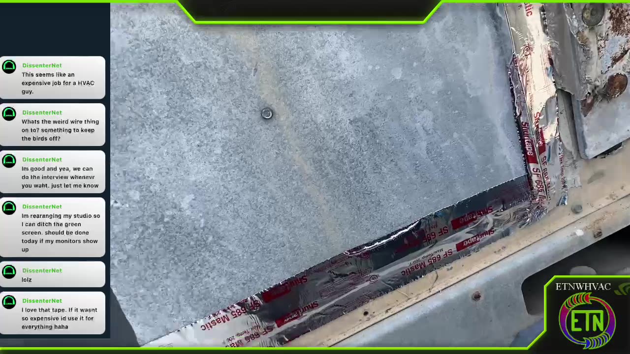 Weatherizing HVAC Roof Top!!