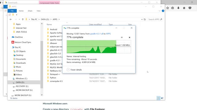 IPGraySpace: Gradle - How to download and install Gradle in windows 10 and setup in classpath