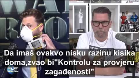 Video o nevjerojatnim štetnostima nošenja mask