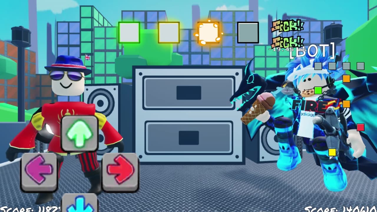 Roblox Funky Friday Song Called: Technicolor Tussle
