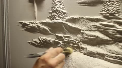 Beautiful Drywall Art