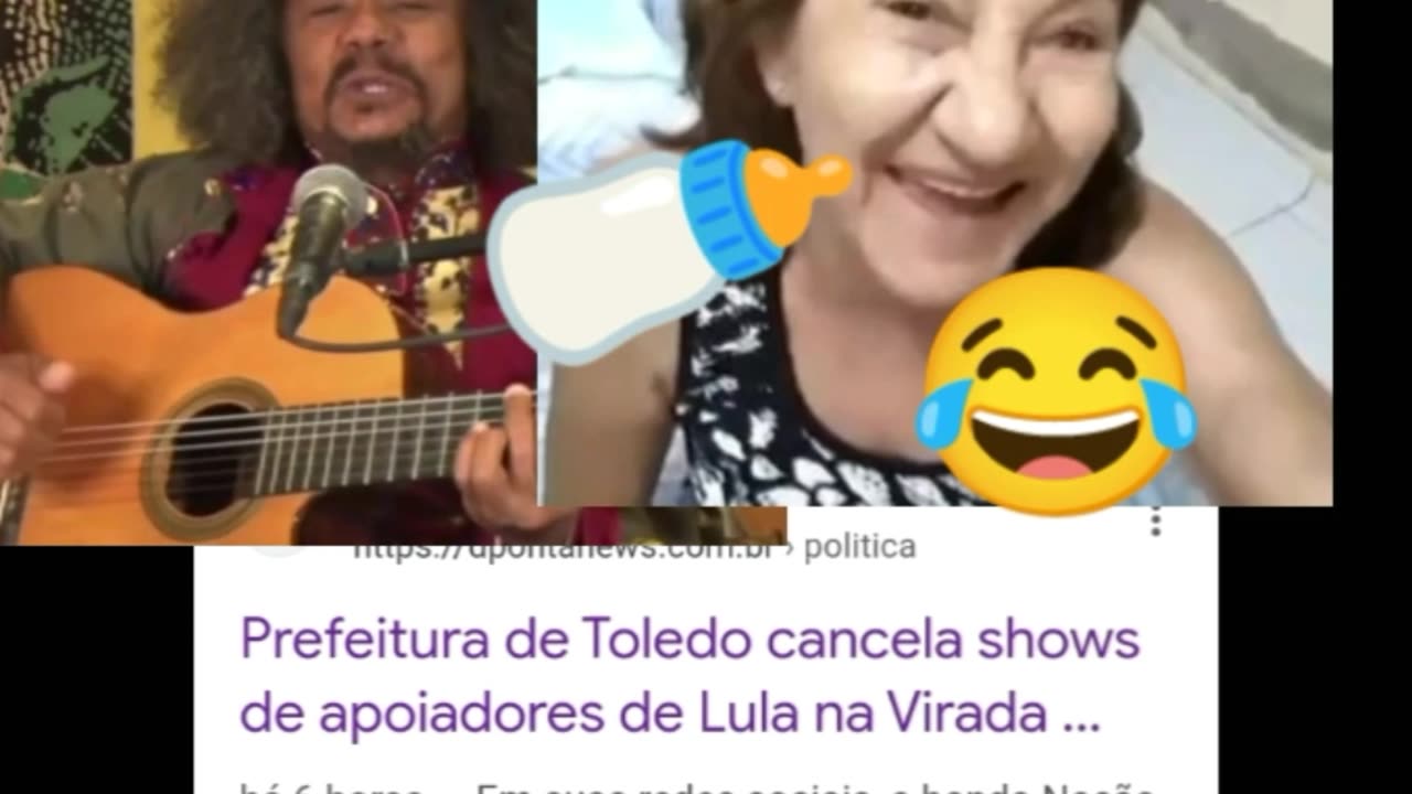 Chico César sendo cancelado BOICOTE AO LULISTA