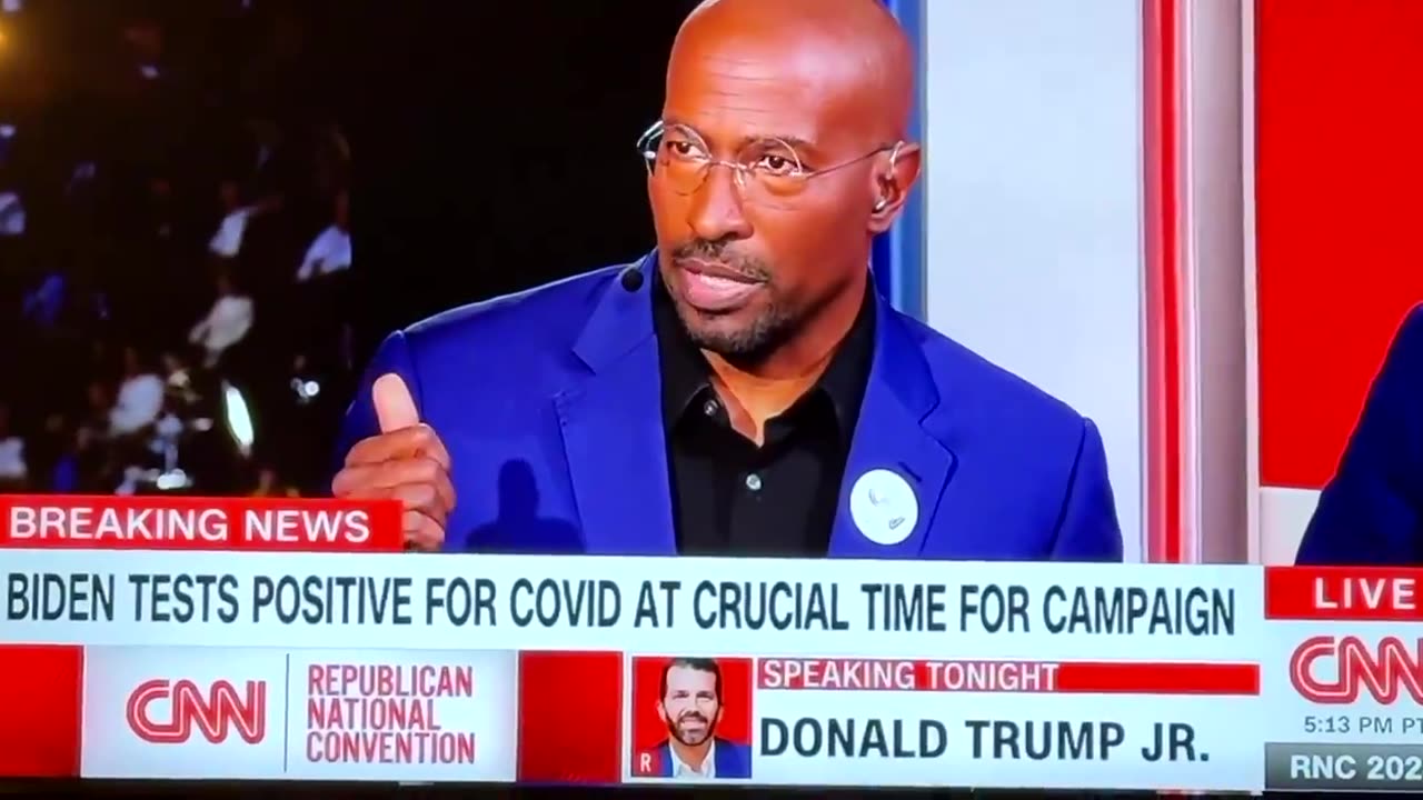 Van Jones: "A bullet couldn't stop Trump. A virus just stopped Biden."