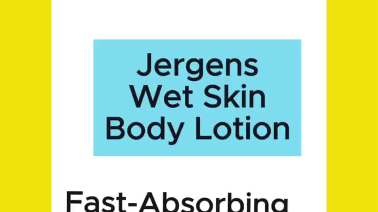 Jergens Wet Skin Body Lotion with Coconut Oil