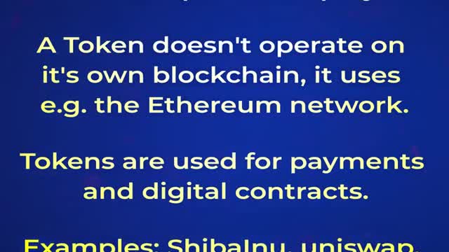 Difference Between Coin And Token