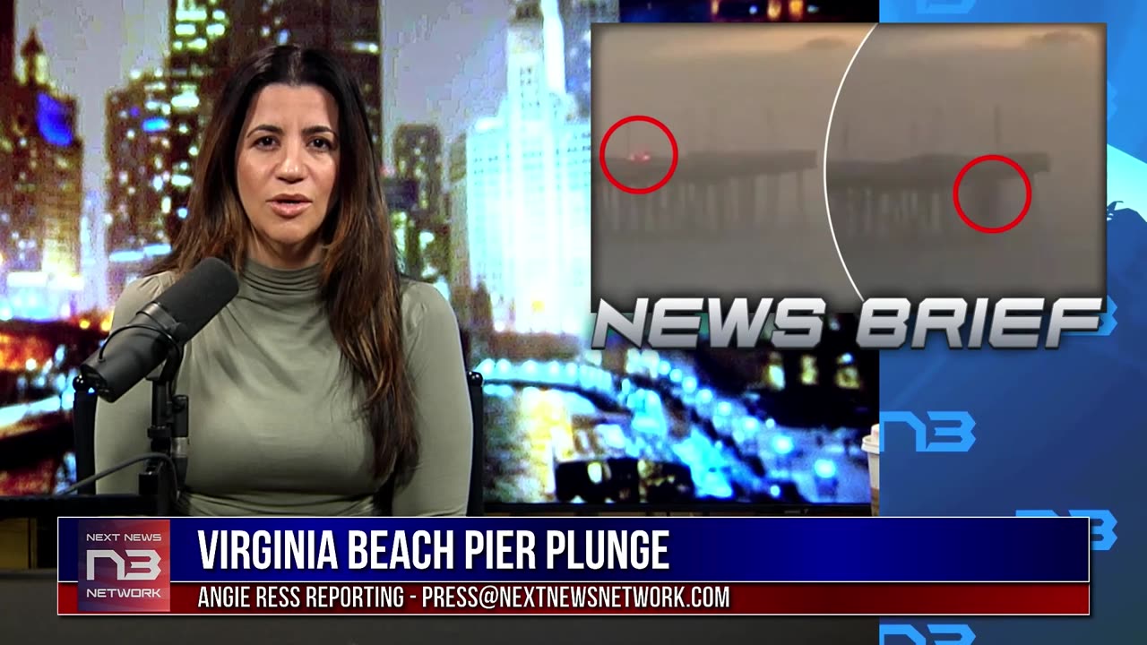 SUV Plunge Shocks Virginia Beach!