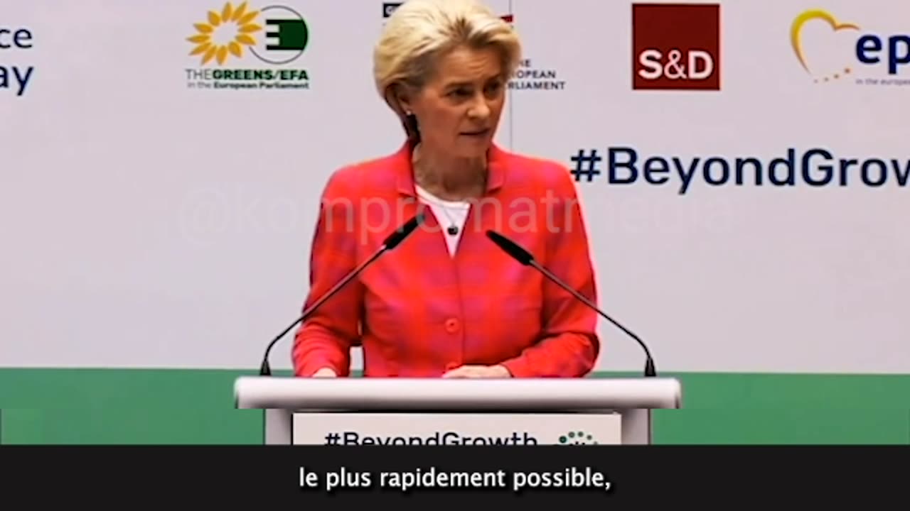 Von der Leyen «Nous devons décarboner nos économies le plus rapidement possible