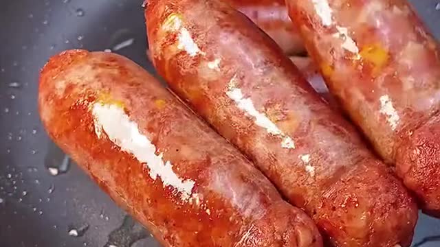 Delicious corn sausage. Let's make it