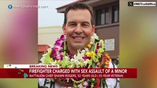 The Incident Commander of the Maui Fires, Shawn Thomas Rogers, was arrested for R*ping a Child